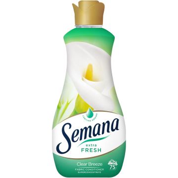 Semana Extra Fresh Clear Breeze Омекотител концентрат х1500 мл, 75 пранета