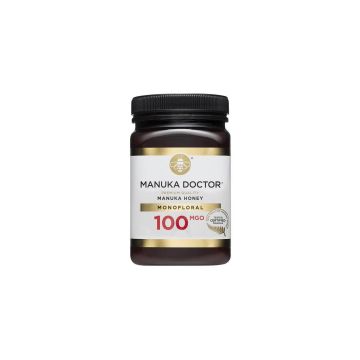 Мед от манука, монофлорен MGO 100 х500 г Manuka Doctor