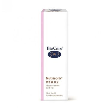 Nutrisorb Витамин Д3 + К2 x15 мл, Biocare
