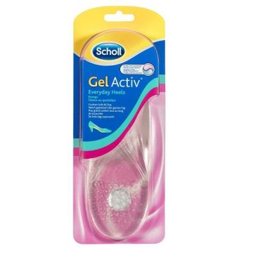 Scholl GelActiv Everyday Heels Стелки за всекидневни обувки с ток х1 чифт