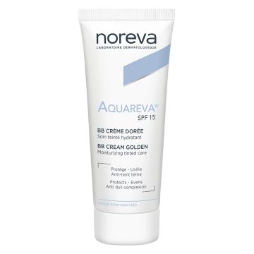 Noreva Aquareva Хидратиращ BB крем за лице с адаптиращ се цвят SPF15 x40 мл