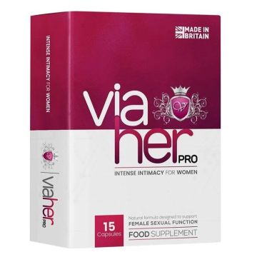 Via Her Pro Афродизиак за жени х15 капсули Weight World
