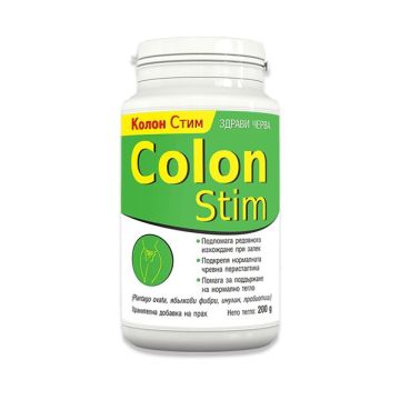 Colon Stim Фибри и синбиотик за нормална чревна перисталтика х200 грама