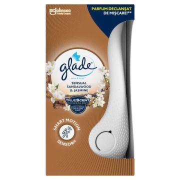 Glade Bali Sandalwood & Jasmine Ароматизатор за стая с аромат на дърво и жасмин x18 мл