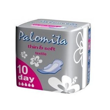 Palomita Thin & Soft Textile Дамски превръзки х10 броя