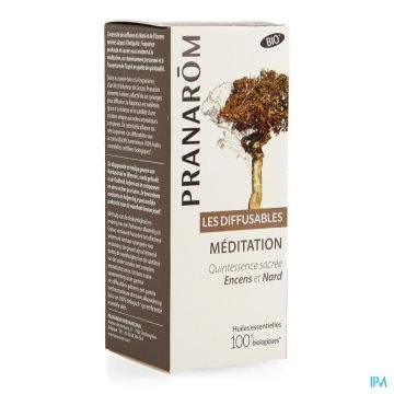 Meditation Био комбинация за дифузор за хармонизираща среда х30 мл Pranarom