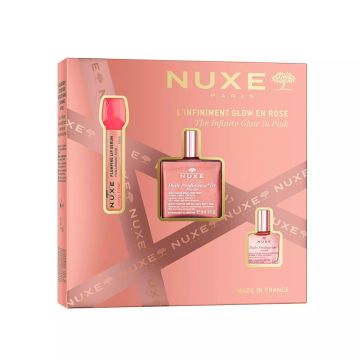 Nuxe The Infinite Glow in Pink Комплект за лице и тяло