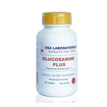 Глюкозамин плюс 500 мг х60 таблетки USA Laboratories