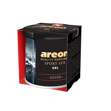 Areon Sport Lux Ароматизатор гел консерва, Silver