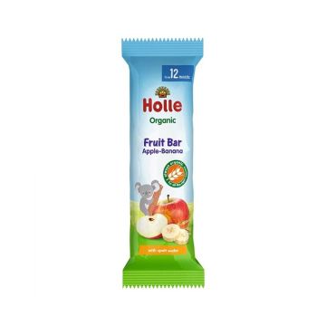 Holle Био плодово барче ябълка и банан за деца над 12 месеца x25 грама - 210492
