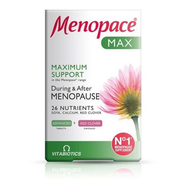 Менопейс Макс х56 таблетки + 28 капсули Vitabiotics