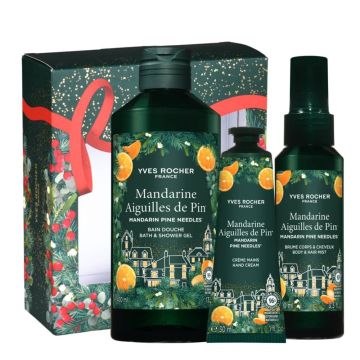 Yves Rocher Лимитиран комплект Мандарина и борови иглички
