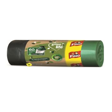 Fino Green Life Чували за смет с връзки 60L х10 броя