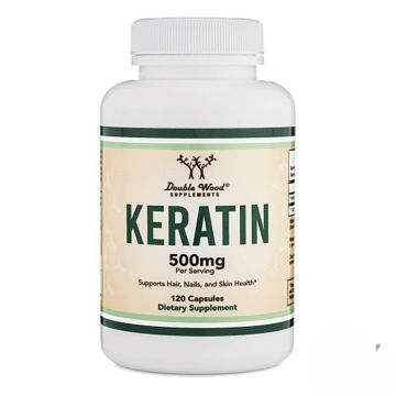 Кератин 250 mg х120 капсули Double Wood