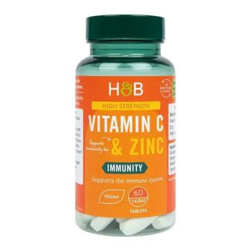 Витамин C и Цинк х60 таблетки Holland & Barrett