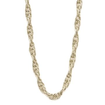 Farma Bijoux Хипоалергенно колие със сребърни диаманти