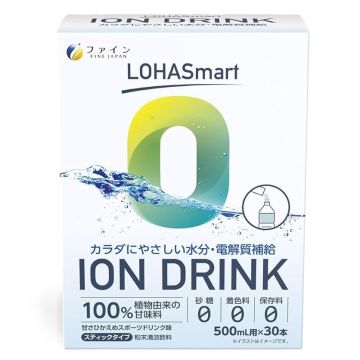 LOHASmart Йонна напитка х30 сашета  Fine Japan