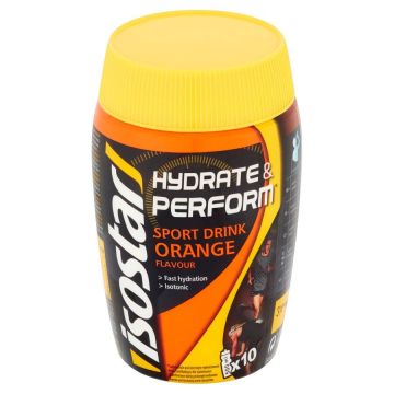 Изотонична напитка на прах, с вкус на портокал х400 грама Isostar