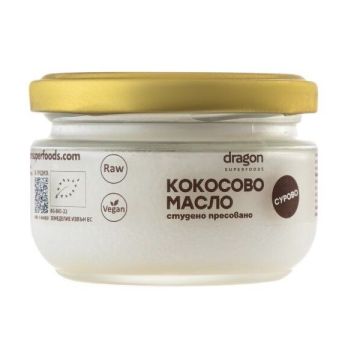 Dragon Superfoods Био кокосово масло студено пресовано х100 мл