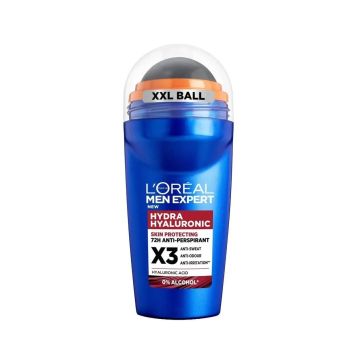 Loreal Paris Men Expert Hydra Hyaluronic Дезодорант рол-он против изпотяване за мъже x50 мл