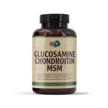 Глюкозамин, Хондроитин и МСМ 1000мг х150 капсули Pure Nutrition