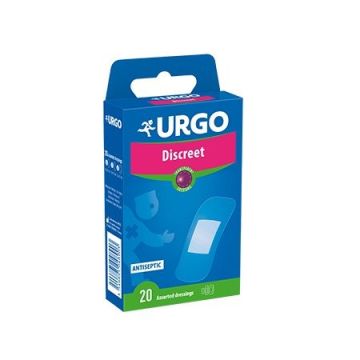Urgo Discreet Дискретни лепенки за рани x20 броя 3 размера