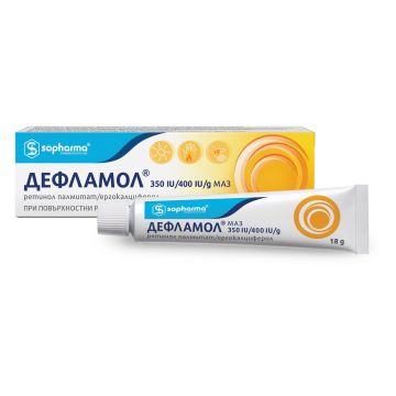 Дефламол Унгвент при дерматити и обрив х18 грама Sopharma