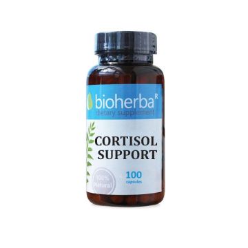 Кортизол подкрепа х100 капсули Bioherba