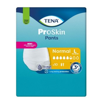 Tena Proskin Pants Normal Защитно бельо за възрастни с инконтиненция, размер L х10 броя