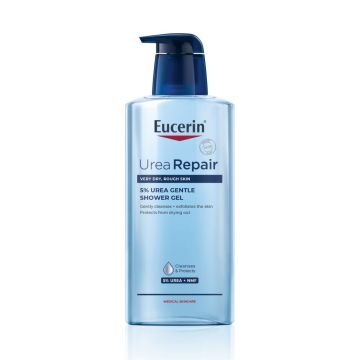 Eucerin Urea Repair Нежен душ гел за тяло за много суха кожа с 5% урея x400 мл