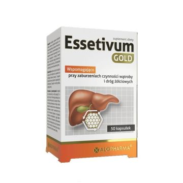 Essetivum Gold за здрав черен дроб х50 капсули Human Pharma
