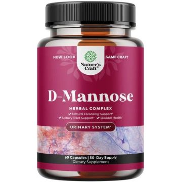 D-маноза 500 mg х60 растителни капсули Nature's Craft