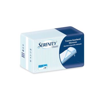Serenity Чаршафи за еднократна употреба 60х90см x30 броя