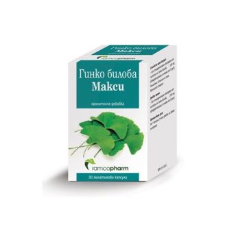 Гинко Билоба Макси 120 мг х30 желатинови капсули - Ramcopharm