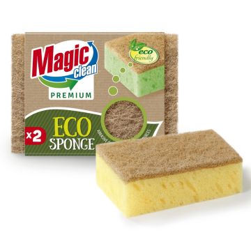 Magic Clean Premium Домакинска гъба Eco x2 броя