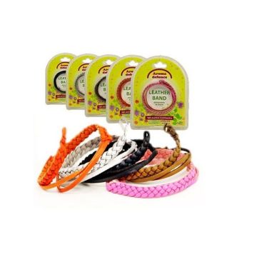 Aroma Defence Кожена ароматна гривна x1 брой