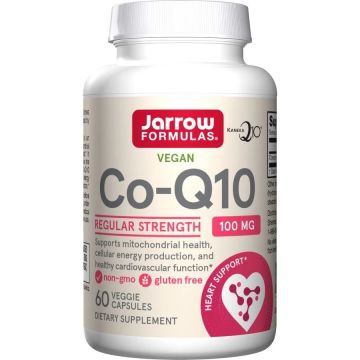 Co-Q10 Коензим Q10, 100 мг x60 веге капсули, Jarrow