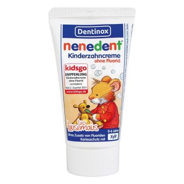 Nenedent Kinder Паста за зъби без флуорид за бебета и деца до 6 години x50 мл