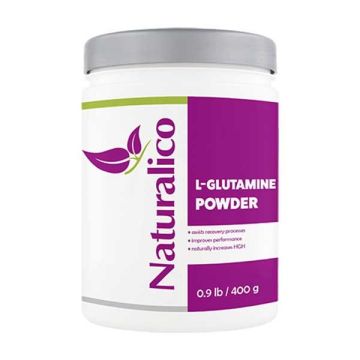 L-глутамин на прах х400 грама Naturalico