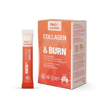 Nupo Slim Boost Хранителна добавка Collagen Beauty & Burn x15 сашета
