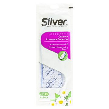 Silver Стелка против миризми, ароматизирана, размер 35-45