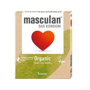 Masculan Organic Презервативи x3 броя