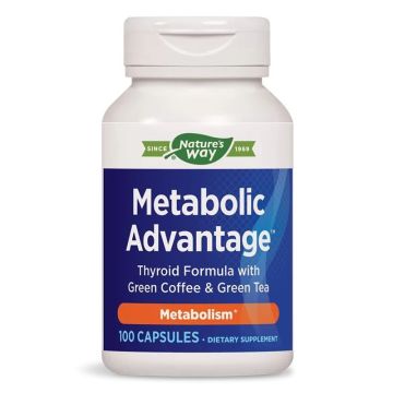 Metabolic Advantage За оптимална подкрепа на метаболизма х100 капсули Nature’s Way