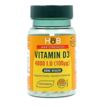 Витамин D 100 мкг х120 таблетки Holland & Barrett