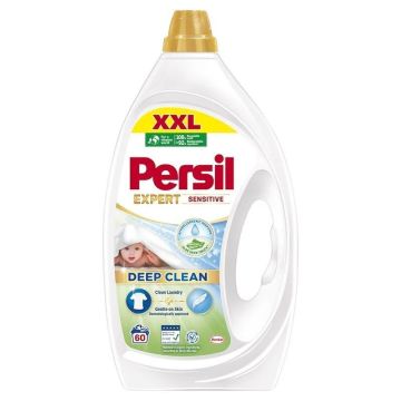 Persil Expert Sensitive Течен перилен препарат x2.7 л, 60 пранета