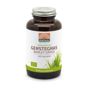 Barley grass Ечемичена трева Био х350 таблетки Mattisson Healthstyle