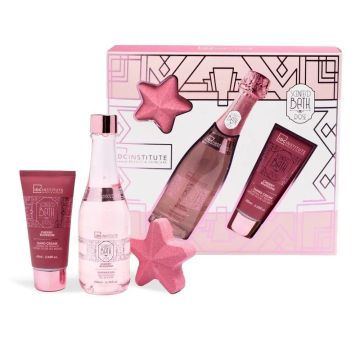 IDC Institute Scented Bath Rose Комплект за тяло от 3 части, 42280
