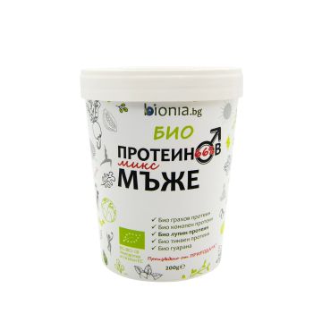 Био протеинов микс за мъже x200 грама Bionia
