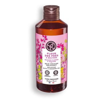 Yves Rocher Bain Nature Душ гел за тяло Полски цветя x400 мл
