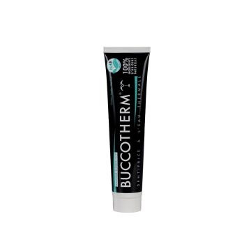 Buccotherm Whitening Избелзваща паста за зъби с активен въглен и вкус на мента х75 мл